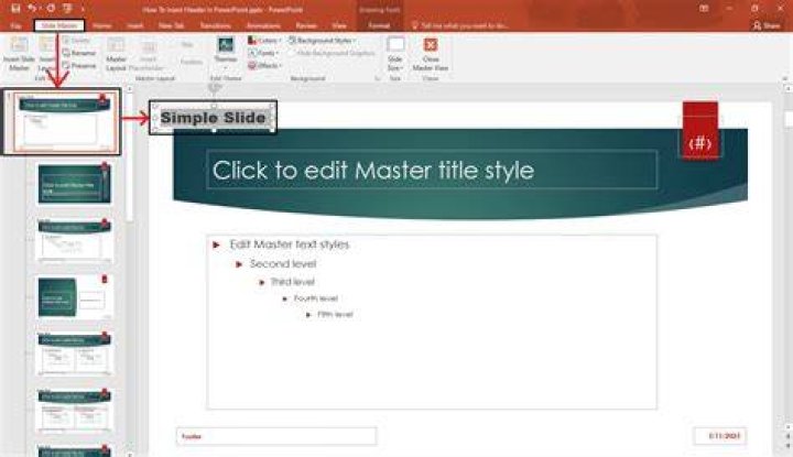 Powerpoint 2016 - Inserting automatic titles/headers based on section name