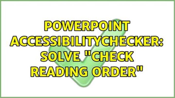 Powerpoint AccessibilityChecker: solve 