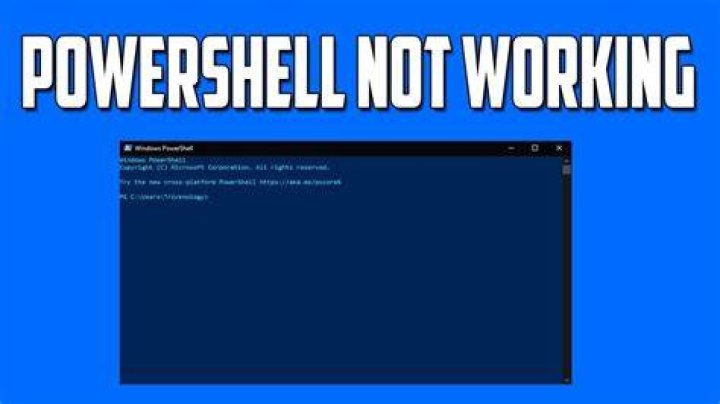 Powershell stopped working, can't execute scripts or type into shell