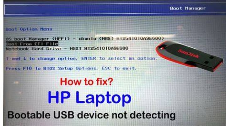 problem booting from 3.0 USB