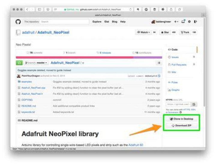 Problem in installing library from github