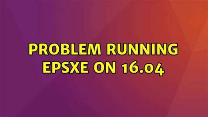 Problem running ePSXe on 16.04