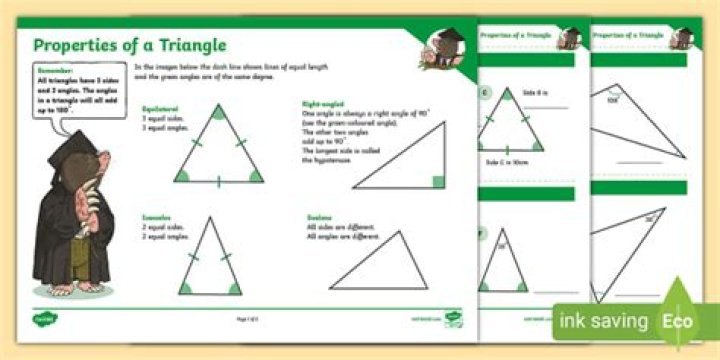 Properties of the triangle