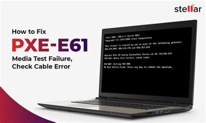 PXE-E61: Media test failure, check cable and PXE-MOF: Exiting PXE ROM [duplicate]