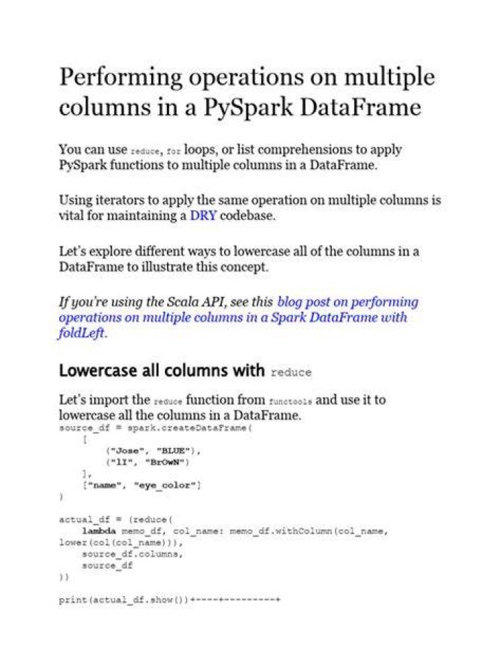 Pyspark - Aggregation on multiple columns