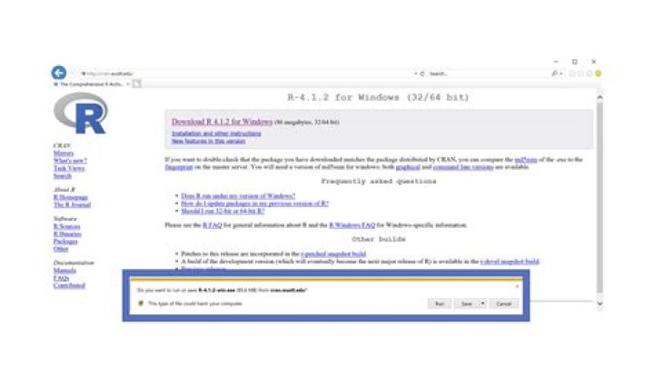 R and RStudio installation and package error