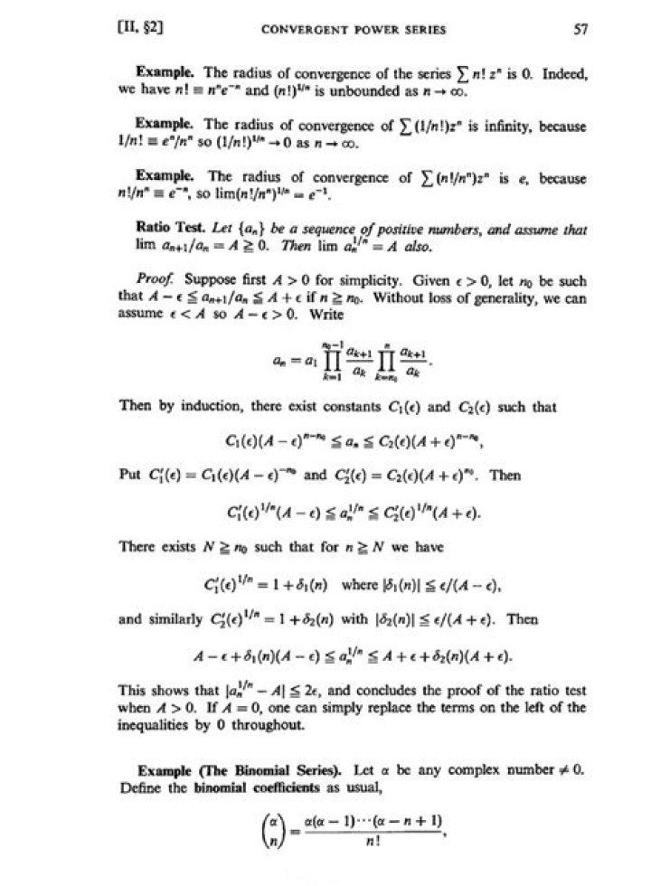 Ratio test vs Cauchy-Hadamard