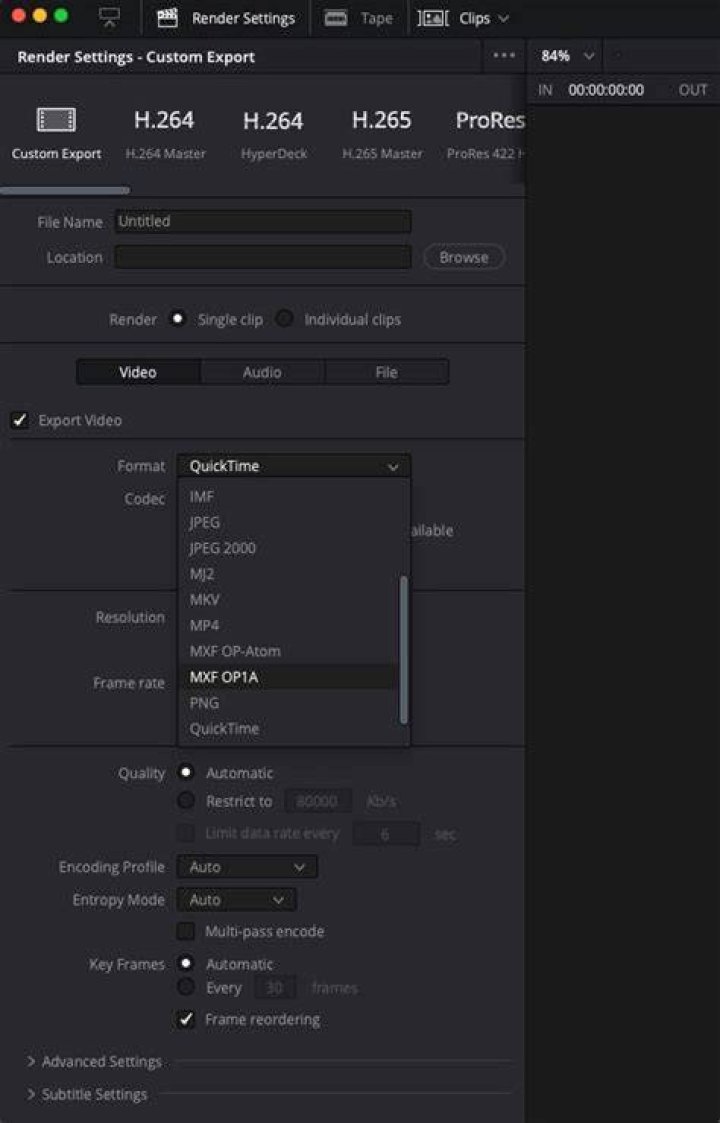 Re-wrapping MXF OP1a media into MXF OP-Atom files