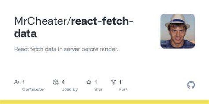 React fetch data in server before render