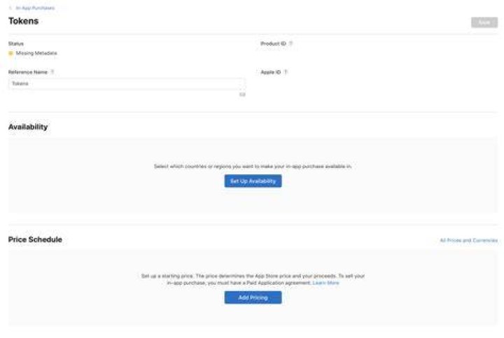 receiving SKErrorDomain for In App Purchase in production