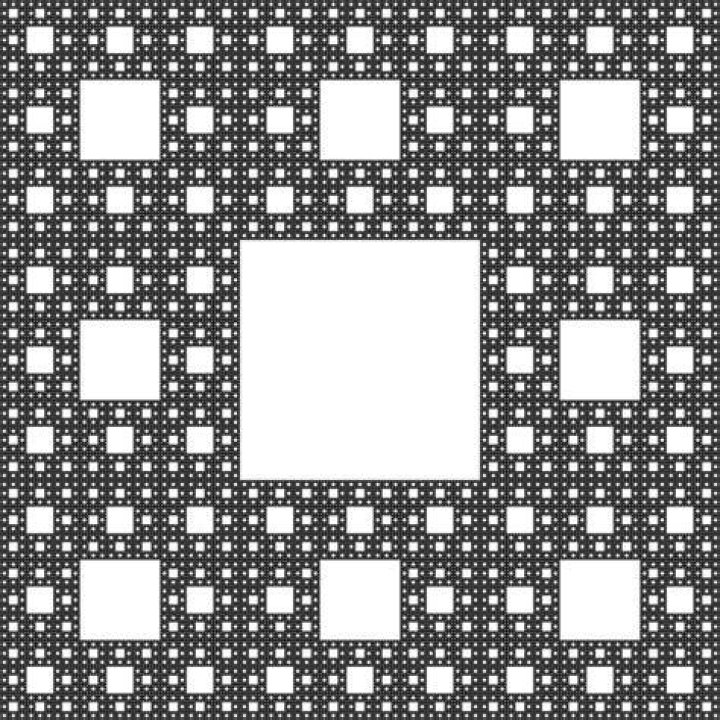 Recursive changing variables - Sierpinski carpet