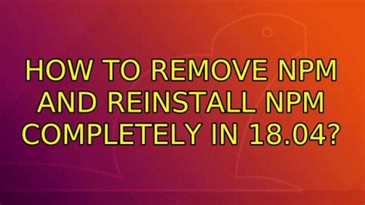 remove all npm links