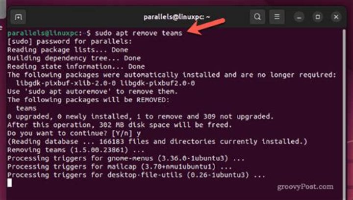 Remove Microsoft Teams from Ubuntu