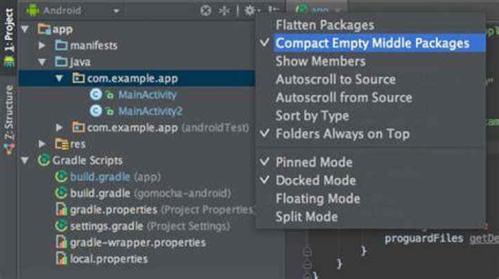 Rename package in Android Studio