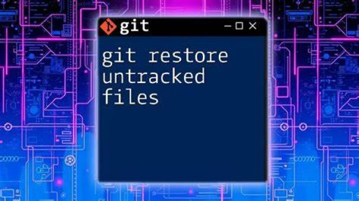 restore files by git