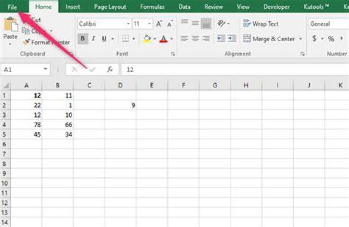 Return empty cell from formula in Excel