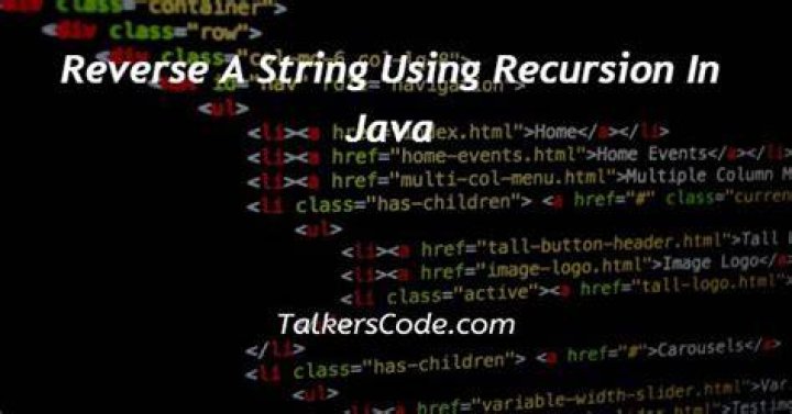 Reversing a String with Recursion in Java