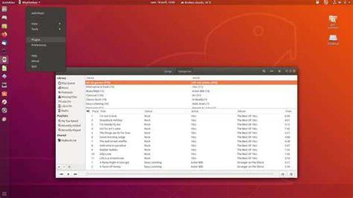 Rhythmbox missing dependencies on Ubuntu 18.04