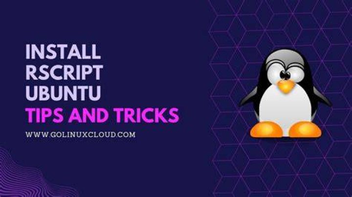 Rscript on ubuntu