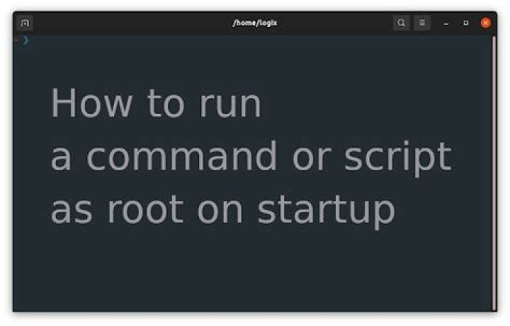 Run command on startup with Systemd