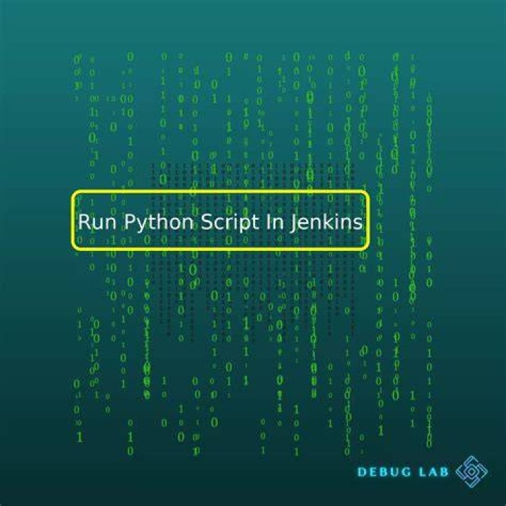 Run python script in jenkins