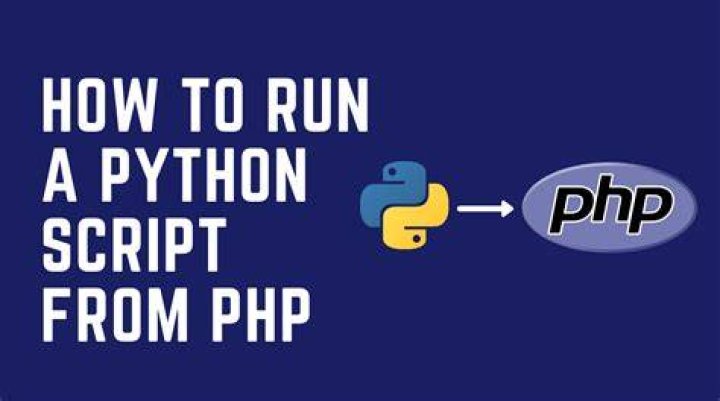 Running a python script from my php server