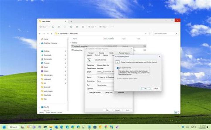 Running Batch file from servers network share - using servers local user account
