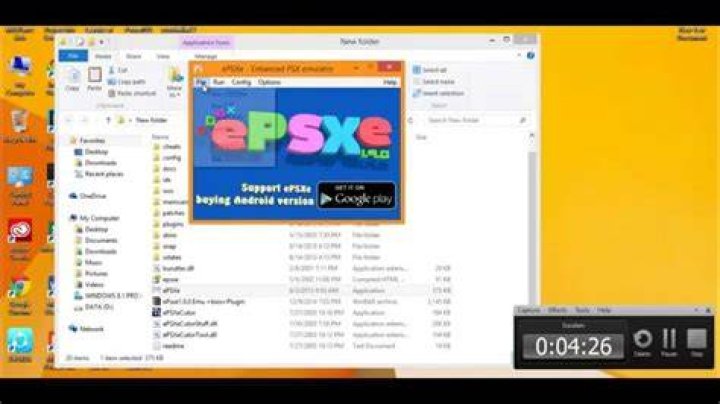Running ePsxe 1.9 on Ubuntu 13.10