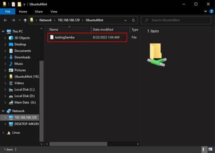Samba: Share directory with a specific Windows 10 user without password required