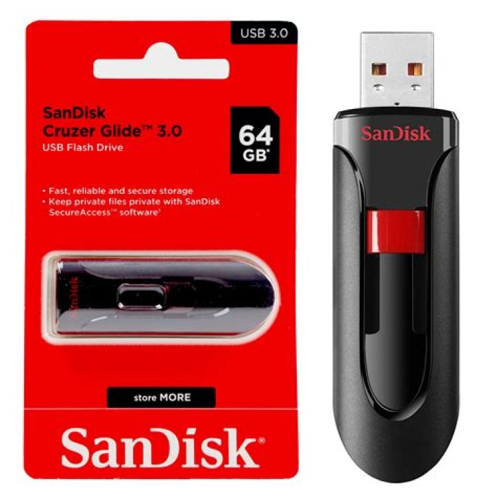 SanDisk Cruzer 64GB Showing Only 32GB Availible Space