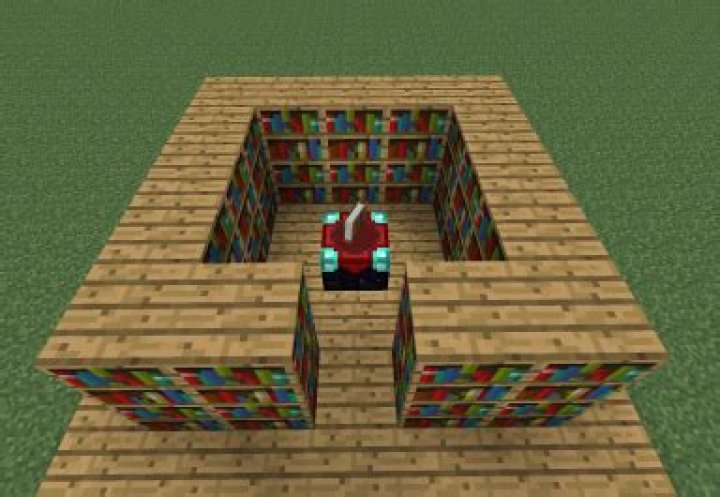 Screenshot depicting optimal Enchantment table layout