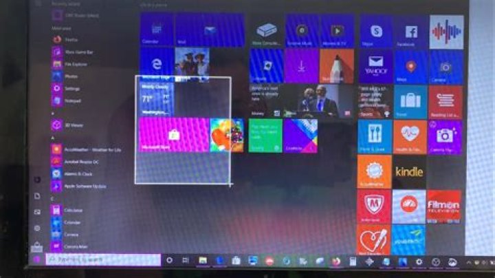 screenshot of popup window
