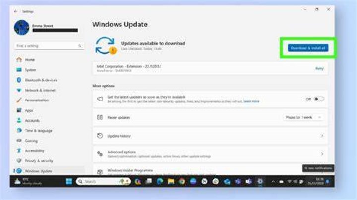 screenshot software and updates install updates from all