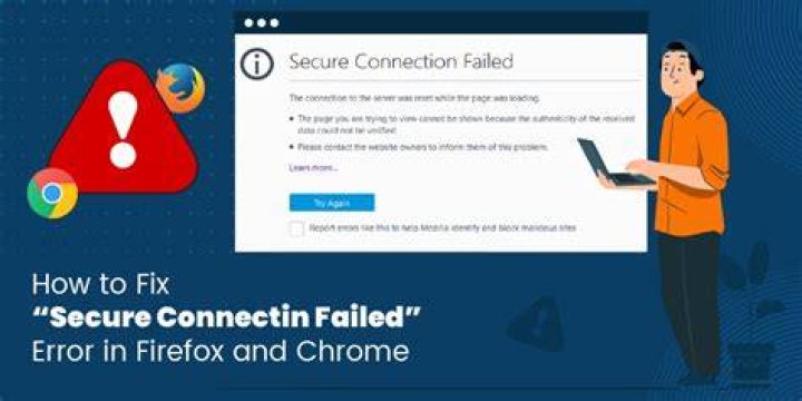 Secure Connection Failed Error Message