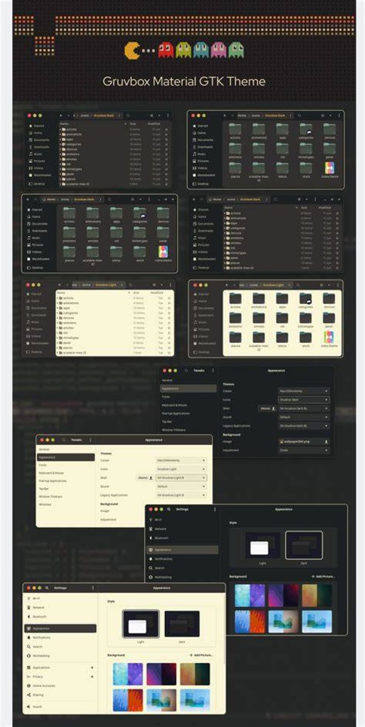 Selecting your gtk theme