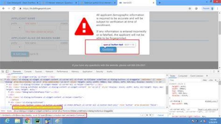Selenium python Error: element could not be scrolled into view