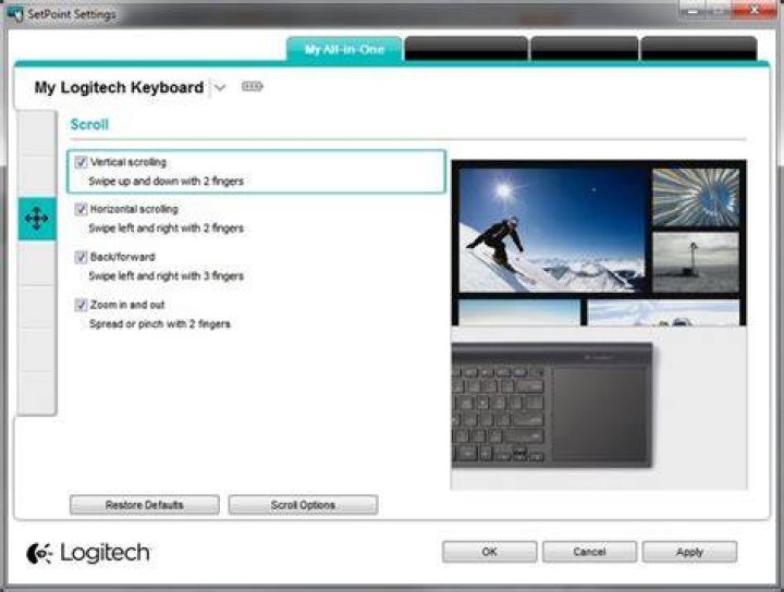 setpoint screen
