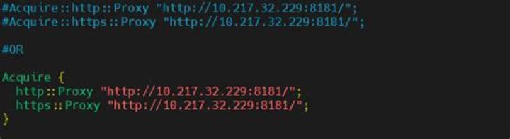 Setting proxy for apt from terminal [duplicate]