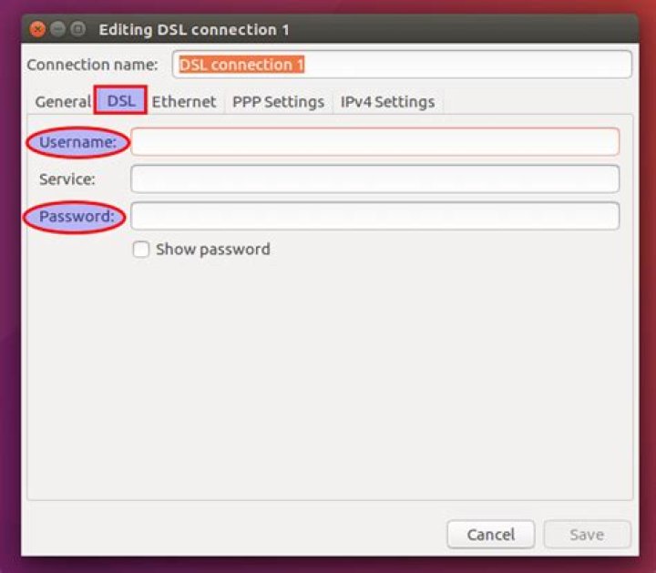 Setting up a PPPoE internet connection in Ubuntu 12.04