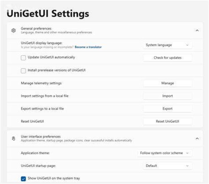 Settings UI now Search Powered