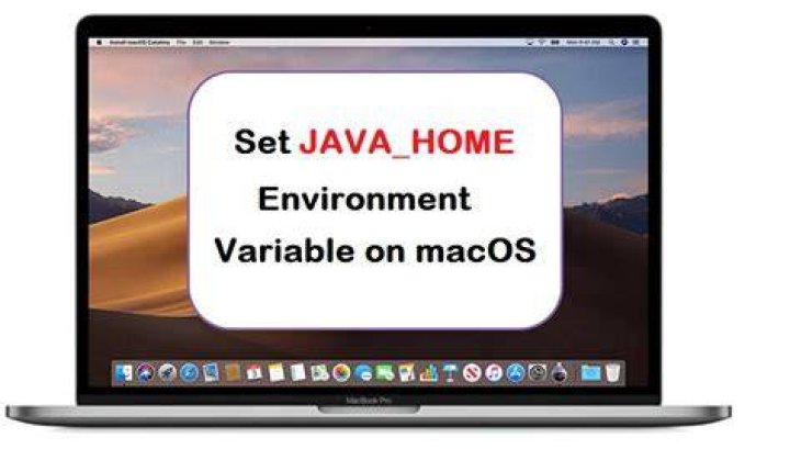 Setup Mac OS JAVA_HOME