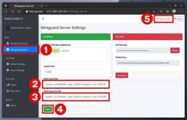 Setup VPN in docker