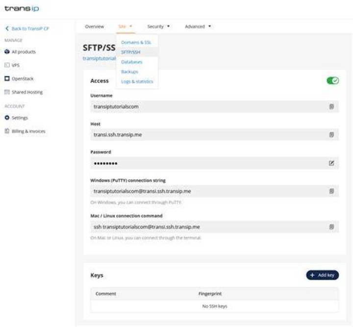 Share SSH on the web