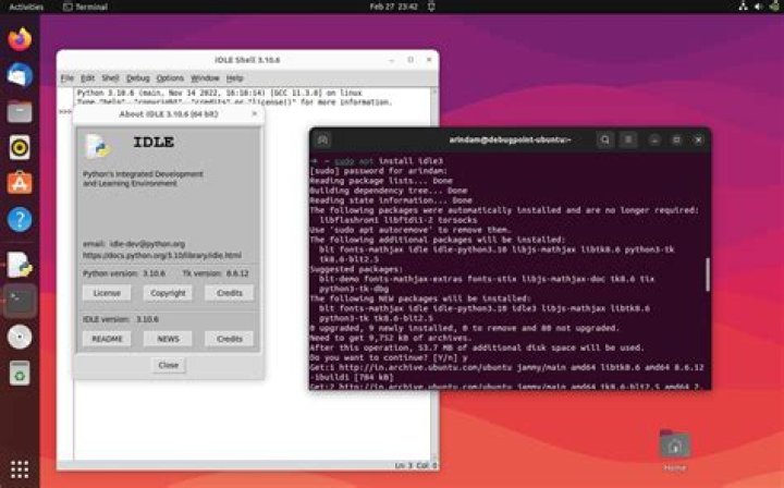Shell asks me to install IDLE despite it being already installed