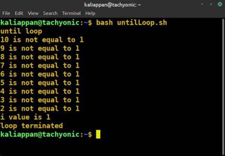 Shell script 