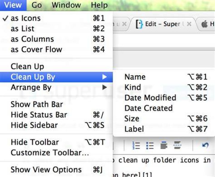 Shortcut to cleanup folder by name in mac