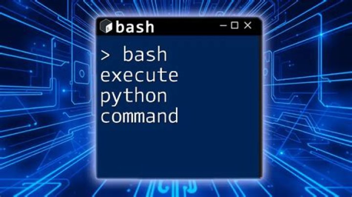 Should I execute bash scripts from python with `bash` or `./`?