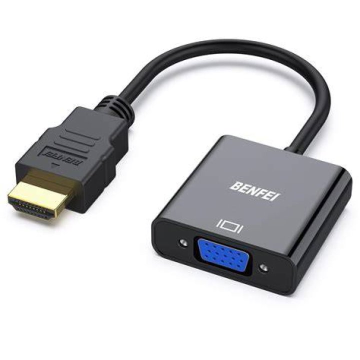 Should I use just VGA or a VGA to HDMI adapter?