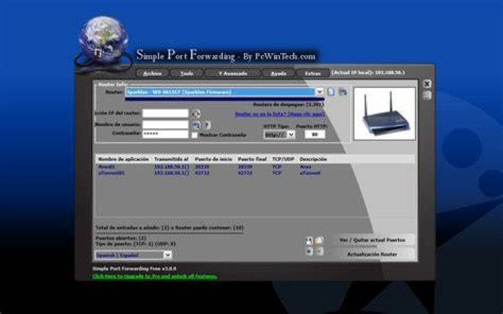 Simple port forwarding