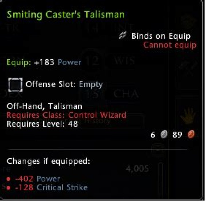Smiting Caster's Talisman